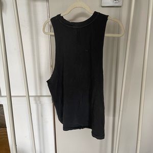 Casual oversized muscle tee